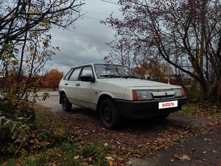1990 Lada (ВАЗ) 2109, белый, 130000 рублей, вид 2