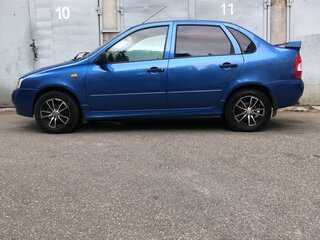 2007 Lada (ВАЗ) Kalina I, синий, 180000 рублей, вид 4