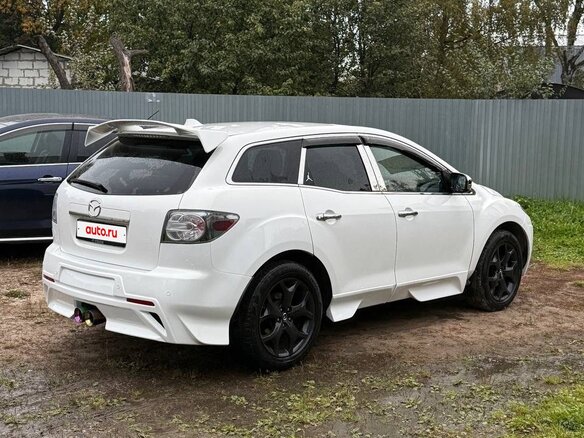 2010 Mazda CX-7 I Рестайлинг, белый, 1200000 рублей - вид 7