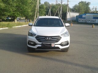 2017 Hyundai Santa Fe III Рестайлинг, белый, 2550000 рублей, вид 1