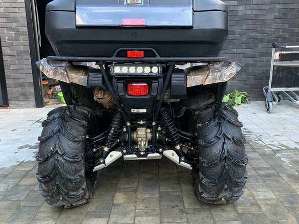 2012 Yamaha Grizzly 700, коричневый, 899000 рублей - вид 6