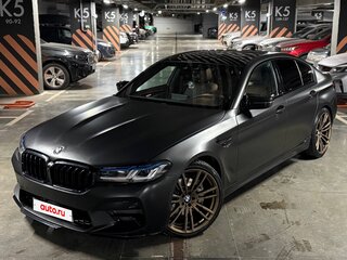 2019 BMW 5 серии 540d xDrive VII (G30/G31/G38), чёрный, 3950000 рублей, вид 1