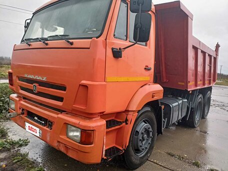 2013 КамАЗ 65115, оранжевый, 2000000 рублей, вид 3