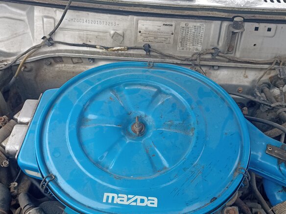 1985 Mazda 626 II (GC), серебристый, 49000 рублей - вид 10