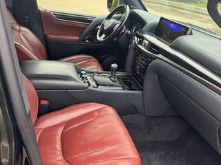2018 Lexus LX 570 III Рестайлинг 2, чёрный, 8150000 рублей, вид 5