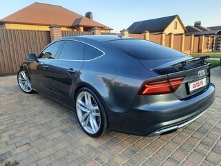2015 Audi A7 I (4G) Рестайлинг, серый, 2990000 рублей, вид 4