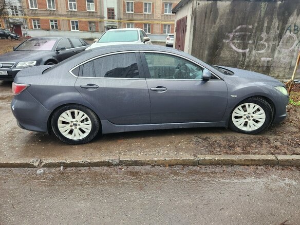 2008 Mazda 6 II (GH), серый, 750000 рублей - вид 2