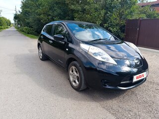 2016 Nissan Leaf 30kWh I (ZE0/AZE0), чёрный, 1300000 рублей, вид 1