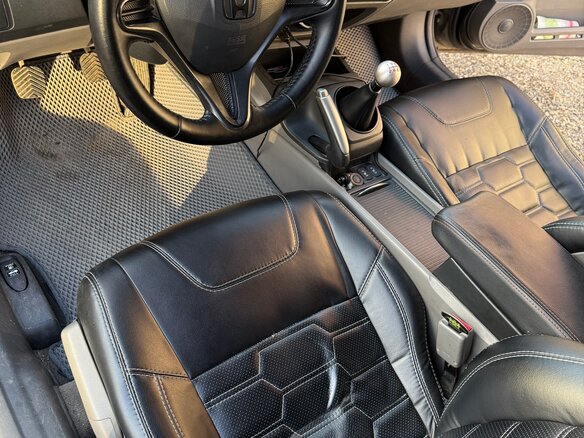 2007 Honda Civic VIII, чёрный, 680000 рублей - вид 5