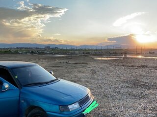 2001 Lada (ВАЗ) 2110, синий, 120000 рублей, вид 2