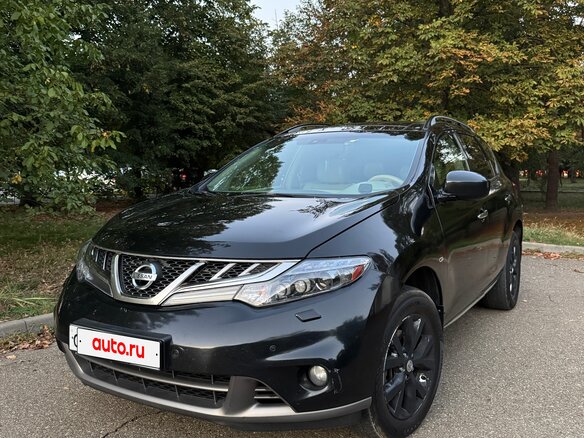 2012 Nissan Murano II (Z51) Рестайлинг 2, чёрный, 1200000 рублей