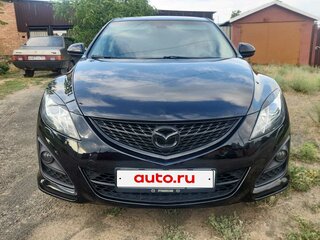 2011 Mazda 6 II (GH) Рестайлинг, чёрный, 1080000 рублей, вид 2