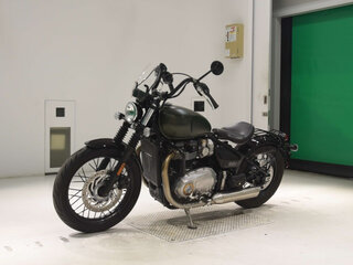 2020 Triumph Bonneville Bobber, зелёный, 1300000 рублей, вид 4