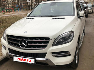 2012 Mercedes-Benz M-Класс 350 CDI III (W166), белый, 1890000 рублей, вид 3