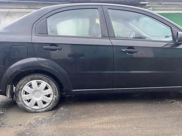 2007 Chevrolet Aveo I Рестайлинг, чёрный, 250000 рублей - вид 3