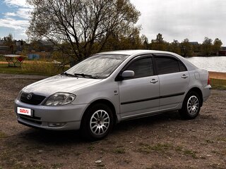 2003 Toyota Corolla IX (E120, E130), серебристый, 505000 рублей, вид 1
