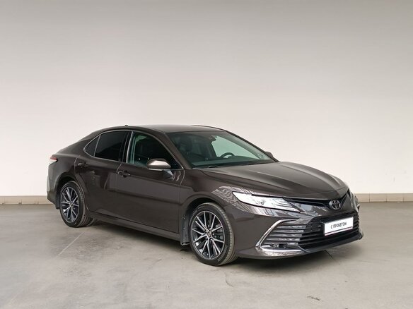 2021 Toyota Camry VIII (XV70) Рестайлинг, коричневый - вид 6