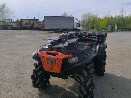 2018 Polaris Sportsman 1000, чёрный, 1100000 рублей, вид 1