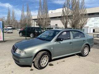 2003 Skoda Octavia I (A4) Рестайлинг, зелёный, 350000 рублей, вид 2