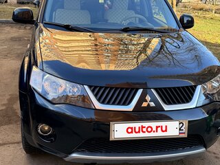 2008 Mitsubishi Outlander II, чёрный, 1150000 рублей, вид 1