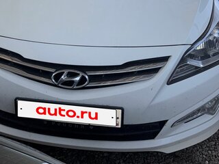 2016 Hyundai Solaris I Рестайлинг, белый, 755000 рублей, вид 1