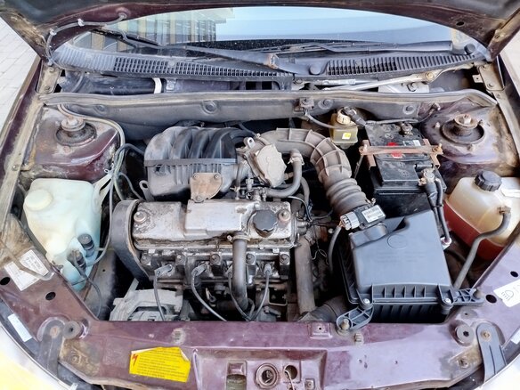 2012 Lada (ВАЗ) Kalina I, пурпурный, 270000 рублей - вид 6