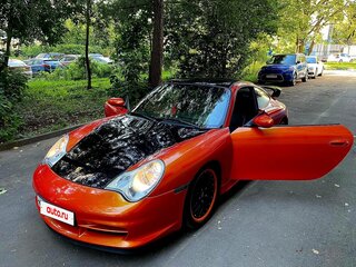 1999 Porsche 911 Carrera 4 V (996), оранжевый, 4100000 рублей, вид 2