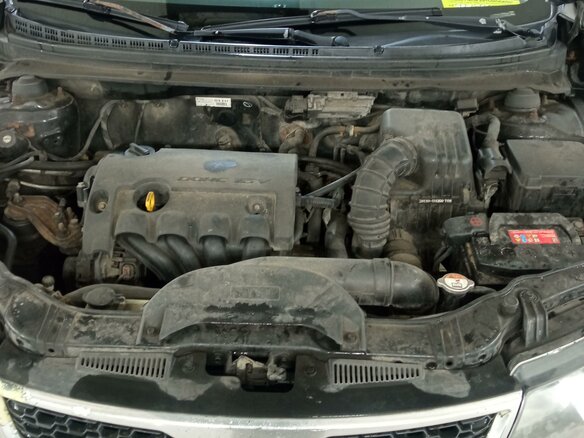 2011 Kia Cerato 4-speed II, чёрный, 850000 рублей - вид 9