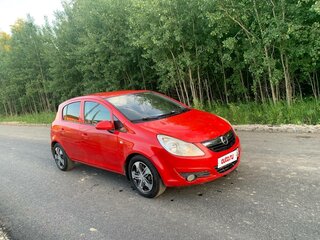 2008 Opel Corsa D, красный, 350000 рублей, вид 1