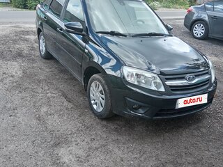 2016 Lada (ВАЗ) Granta I, чёрный, 439777 рублей, вид 3