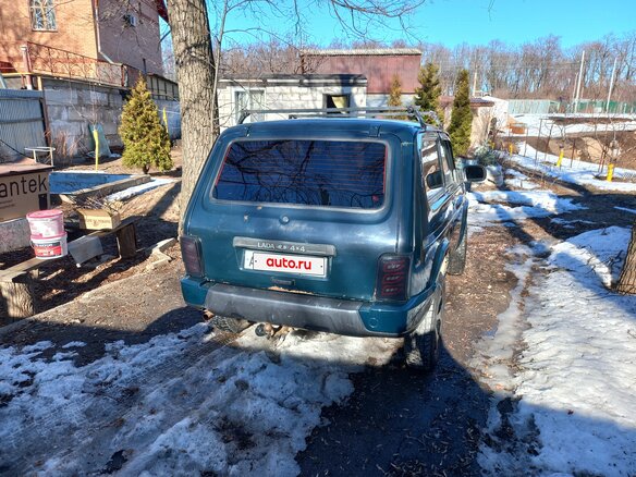 2011 Lada (ВАЗ) 2121 (4x4) I Рестайлинг, зелёный, 375000 рублей - вид 1