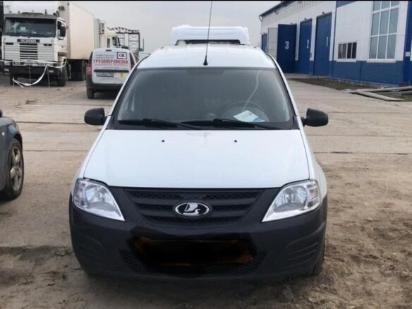 2019 Lada (ВАЗ) Largus I, белый, 1200000 рублей - вид 1
