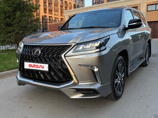 2017 Lexus LX 570 III Рестайлинг 2, серый, 8950000 рублей, вид 1