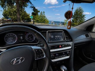 2017 Hyundai Sonata VII (LF) Рестайлинг, чёрный, 1299000 рублей, вид 4