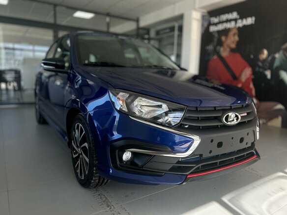2026 Lada (ВАЗ) Granta Sport I Рестайлинг, синий - вид 1