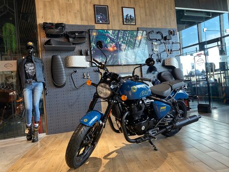 2025 Royal Enfield Shotgun, синий, 723000 рублей, вид 5