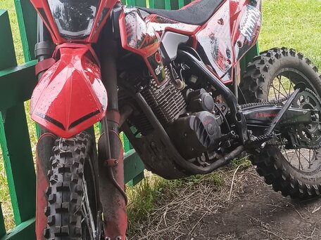 2024 FX moto YX300, красный, 130000 рублей, вид 3