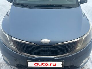 2014 Kia Rio 4-speed III, голубой, 720000 рублей, вид 3