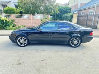 2000 Mercedes-Benz CLK-Класс 200 Sequentronic I (W208), чёрный, 535000 рублей, вид 2