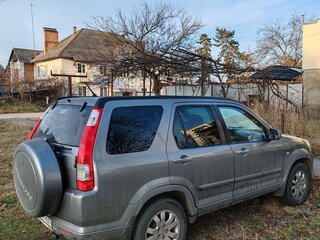 2006 Honda CR-V II Рестайлинг, серый, 950000 рублей, вид 2