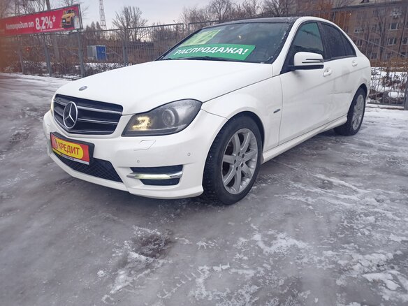 2011 Mercedes-Benz C-Класс 180 BlueEFFICIENCY III (W204) Рестайлинг, белый