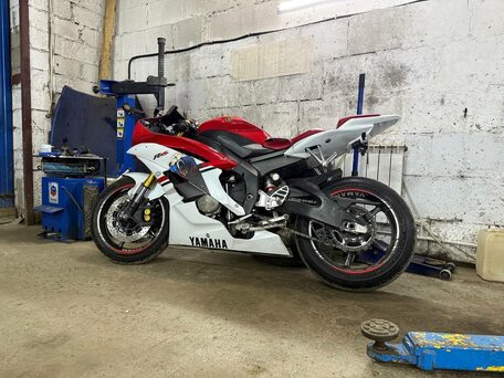 2007 Yamaha YZF-R6, красный, 615000 рублей, вид 4