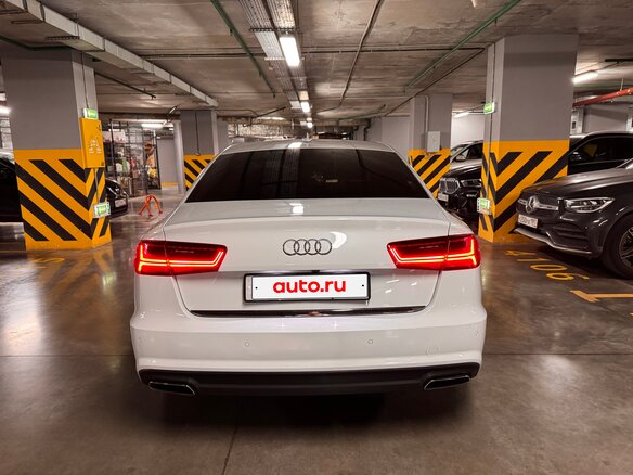 2017 Audi A6 IV (C7) Рестайлинг, белый, 2200000 рублей - вид 5