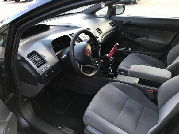 2008 Honda Civic VIII, чёрный, 640000 рублей - вид 8