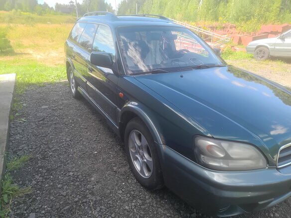 2003 Subaru Outback II, зелёный, 375000 рублей - вид 18