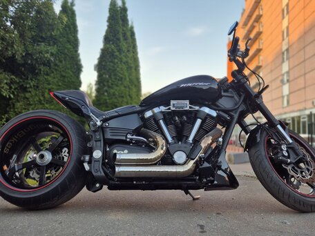 2006 Yamaha XV 1700 Warrior, чёрный, 2650000 рублей, вид 1