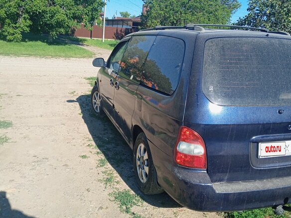 2000 Kia Carnival I, синий, 390000 рублей - вид 1