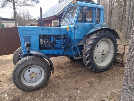 1988 МТЗ (BELARUS) 82, синий, 450000 рублей, вид 2