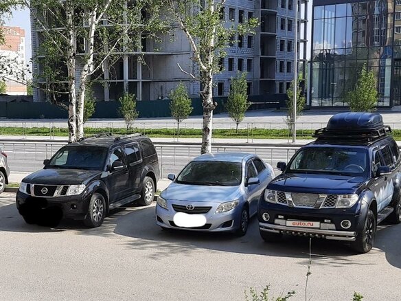 2007 Nissan Pathfinder III, синий - вид 1
