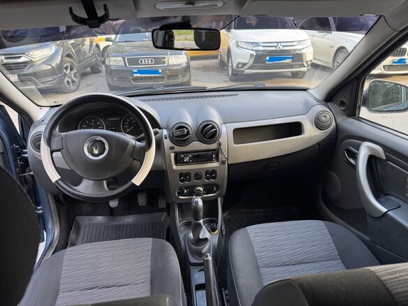 2010 Renault Logan I Рестайлинг, синий - вид 13